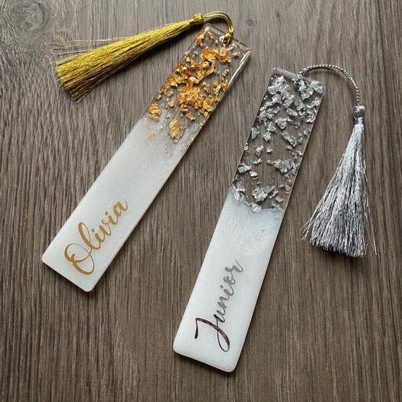 handcrafted resin bookmarks – artistic & durable page markers