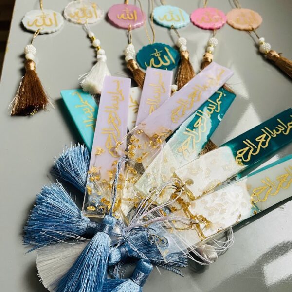 handcrafted resin bookmarks – artistic & durable page markers
