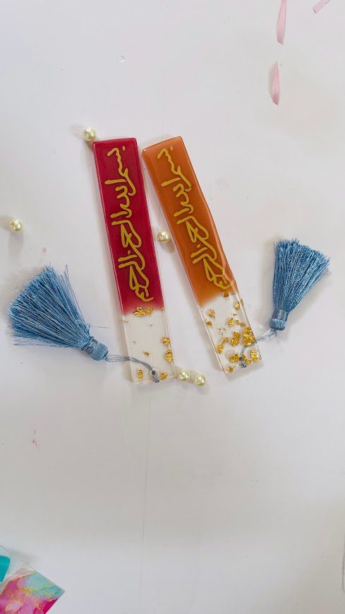 handcrafted resin bookmarks – artistic & durable page markers