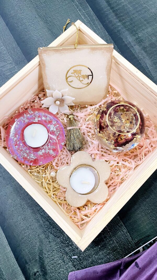 resin tea light candle holders – artistic home & event décor