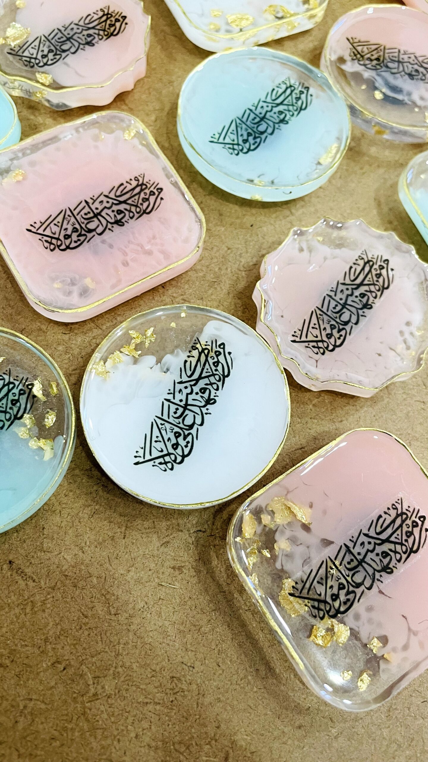 handcrafted resin fridge magnets – artistic & stylish kitchen décor