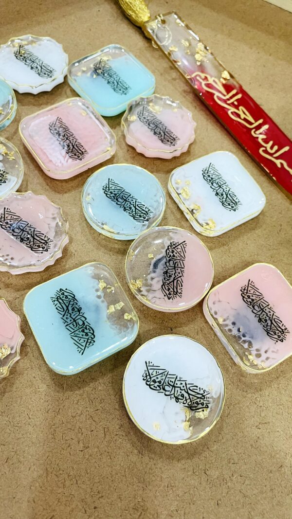 handcrafted resin fridge magnets – artistic & stylish kitchen décor