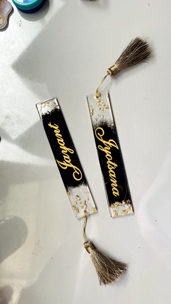 handcrafted resin bookmarks – artistic & durable page markers