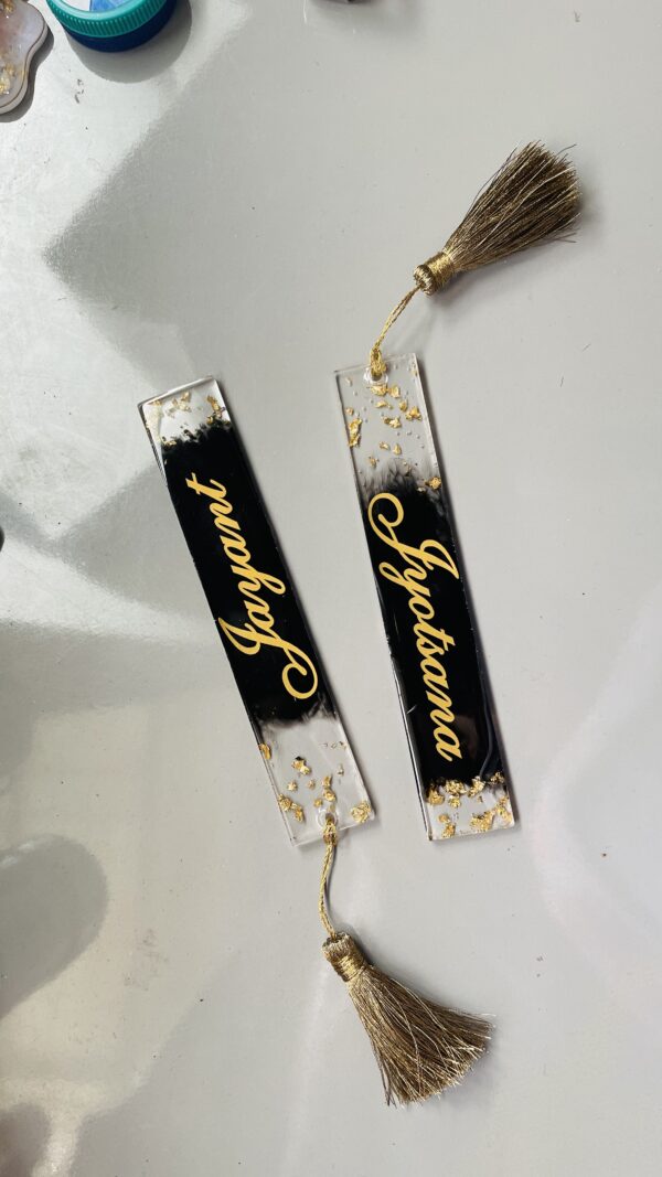 handcrafted resin bookmarks – artistic & durable page markers